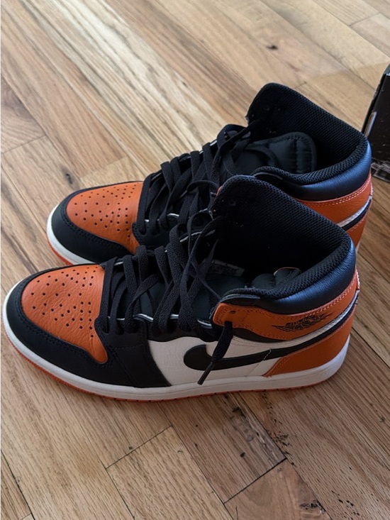 Jordan Air Jordan 1 Mid Orange Black White main image 5